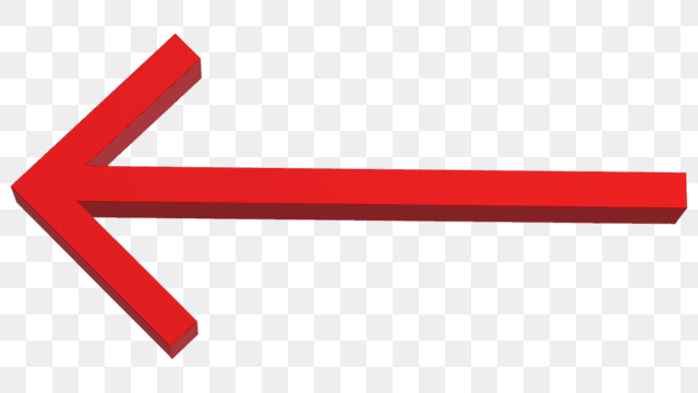 red arrow left 3d style red arrows 3d arrow left arrow png, Red Arrows, 3d Arrow left arrow 3d images