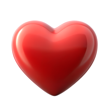 red heart 3d icon on a transparent background red heart 3d red heart red heart icon png, Red Heart 3d, Red Heart, Red Heart Icon PNG Image and Clipart