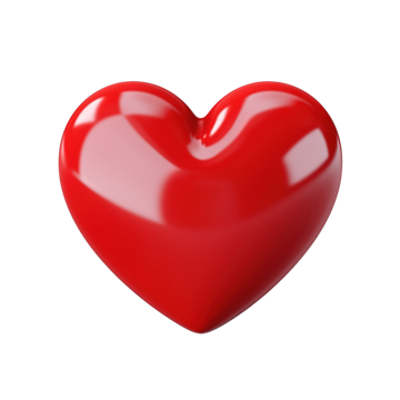 red heart 3d png heart love valentine png, Heart, Love, Valentine PNG Image and Clipart