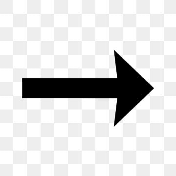 right arrow glyph black icon arrow icons black icons right icons png, Arrow Icons, Black Icons glyphs silhouette transparent background