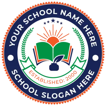 school logo design template vector education logo school badge institute logo png, Education Logo, School Badge, Institute Logo PNG and Vector