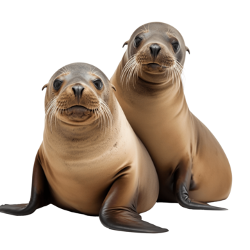 sea lions animals couple love couple seals wild png, Couple, Seals, Wild PNG Image and Clipart