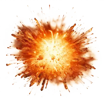 spark flame bomb explosion smoke effect decorative pattern explode flame gunpowder png, Explode, Flame, Gunpowder PNG and PSD