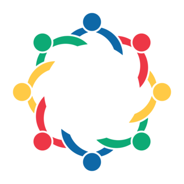 vector graphic group connection logo meeting unity partnership png, Meeting, Unity connection group clipart vector