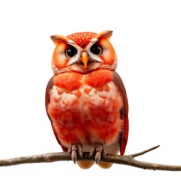 Vibrant Harmony The Crimson Songbird