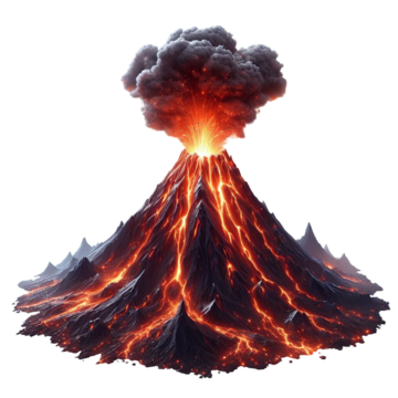 volcanic eruption dramatic flow of molten lava volcanic eruption lava flow molten lava png, Volcanic Eruption, Lava Flow, Molten Lava PNG Image and Clipart