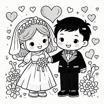 Whimsical Love A Kawaii Wedding Adventure