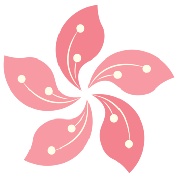 white bauhinia simple flowers, White, Bauhinia simple flower drawing clipart png images